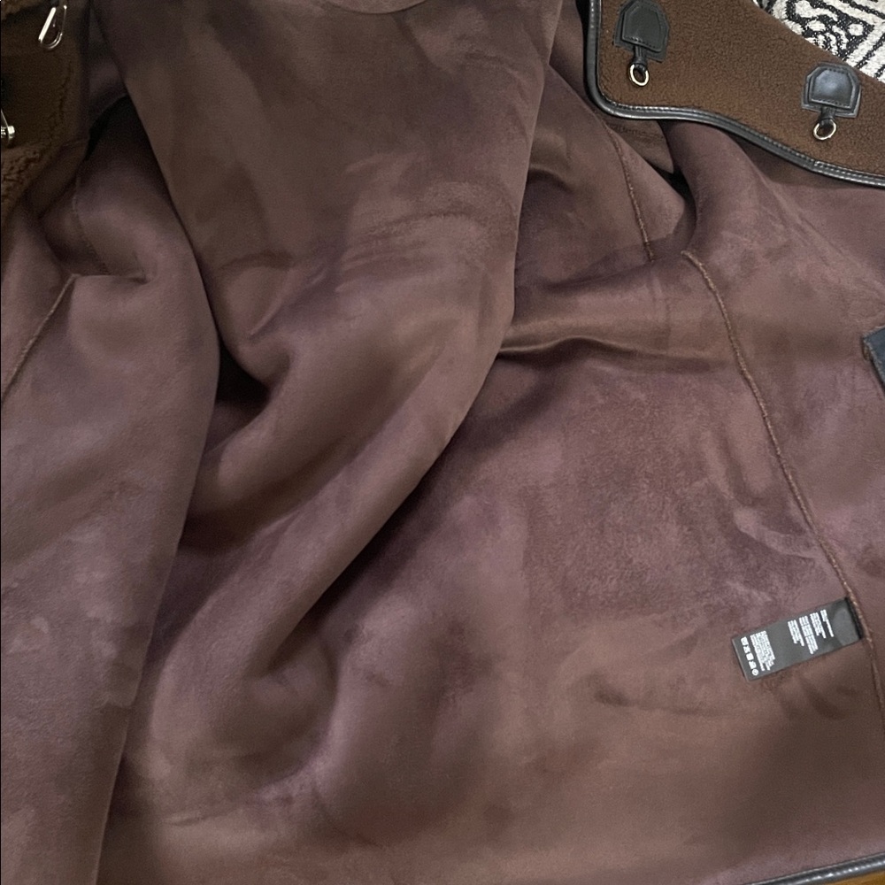 Rebecca Minkoff Brown Toggle Cape Coat - Picture 9 of 10